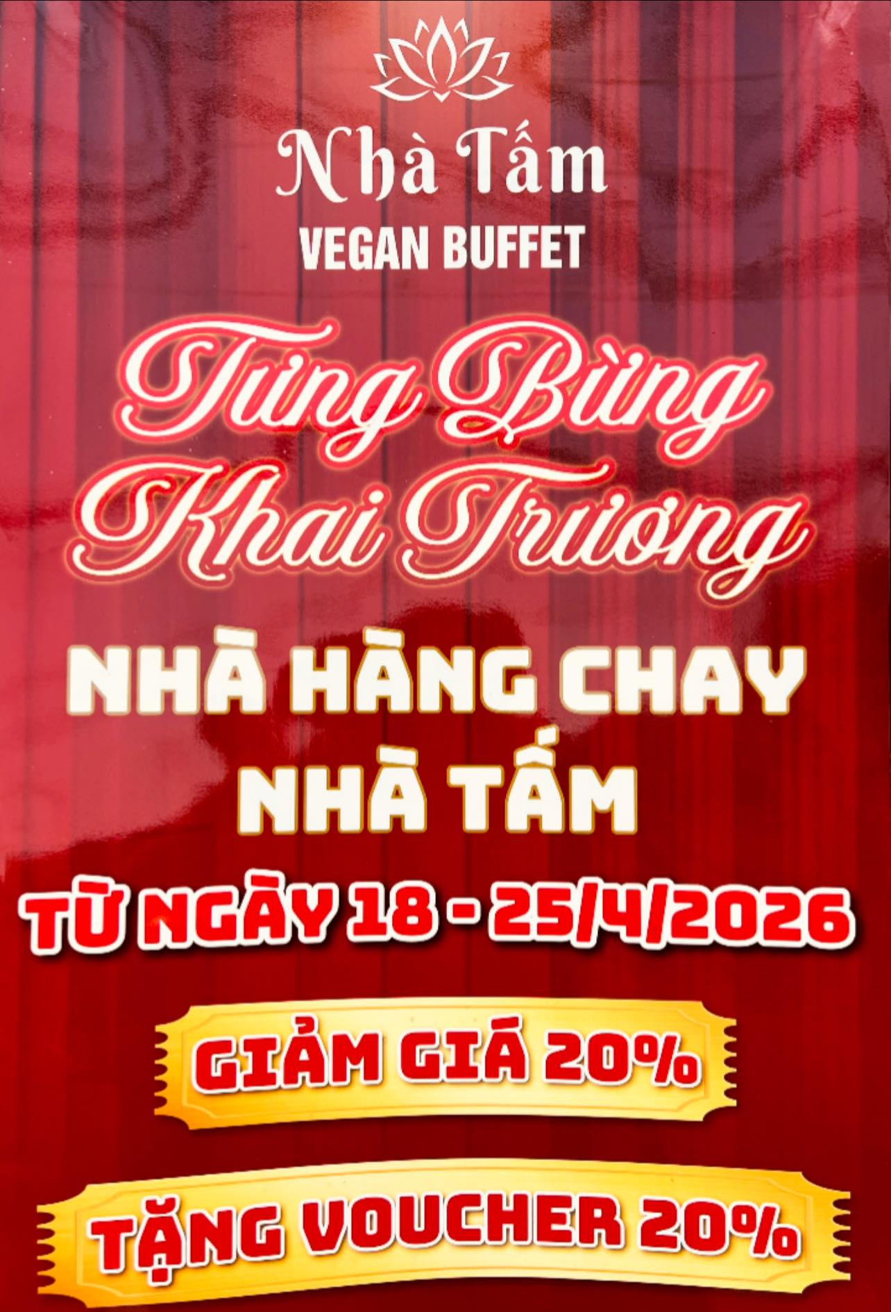 Buffet Chay Nhà Tấm Đà Lạt — Đà Lạt 15/23